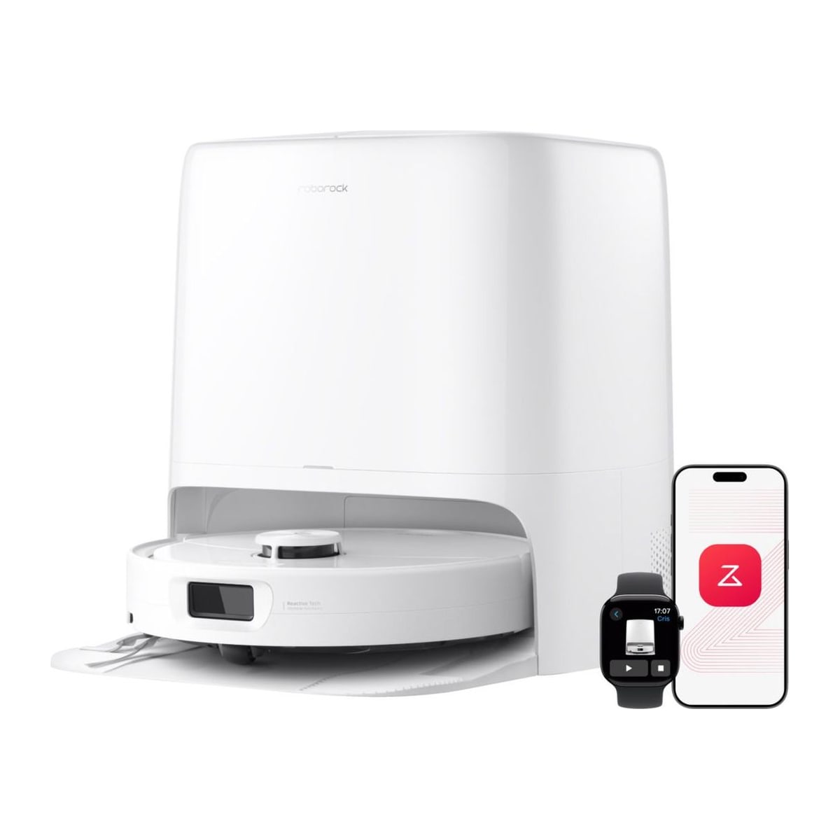 Roborock Qrevo 2 Pro Akıllı Robot Süpürge Beyaz