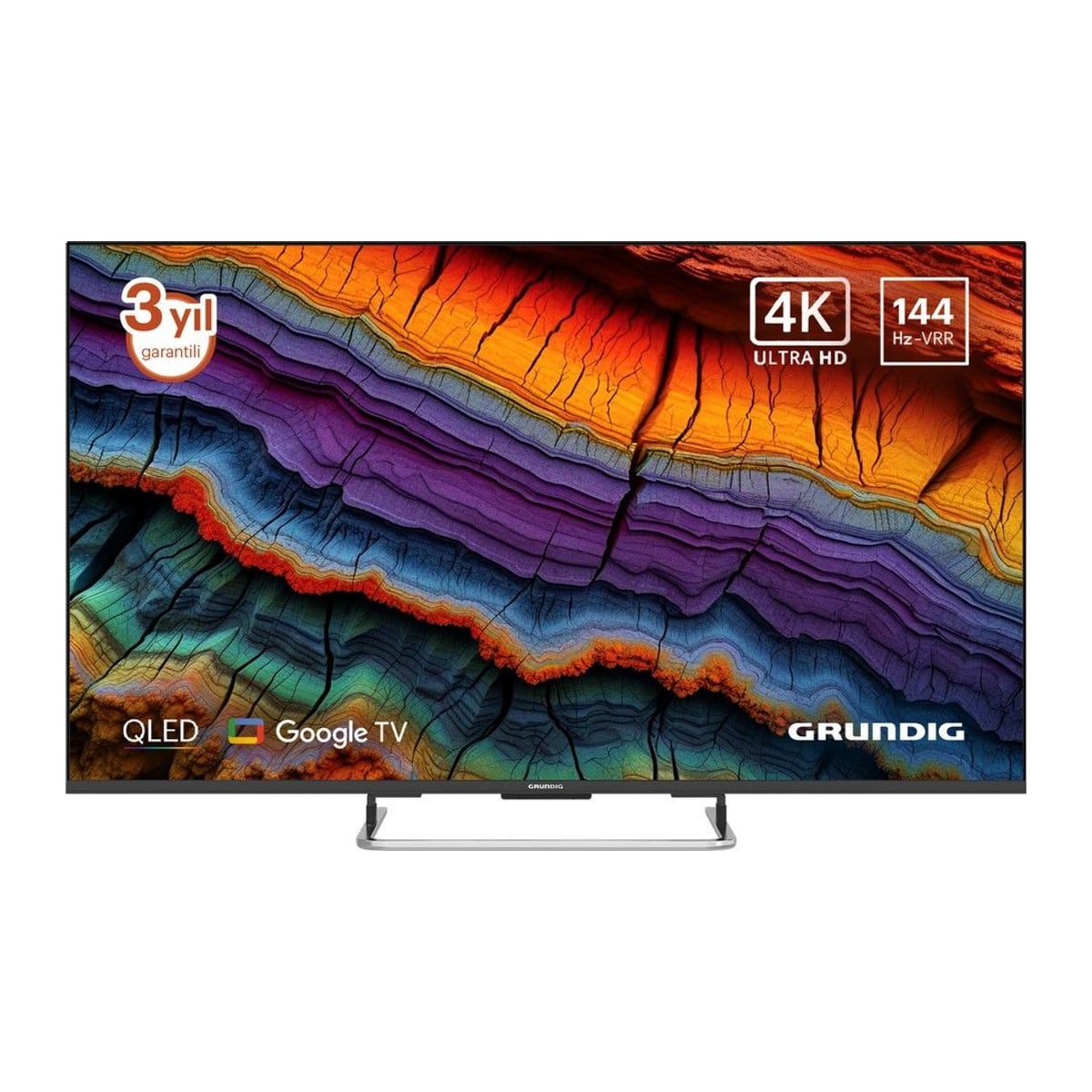 Grundig 55 GQ 800A 55" 139 Ekran Uydu Alıcılı 4K Ultra HD Google Smart QLED TV